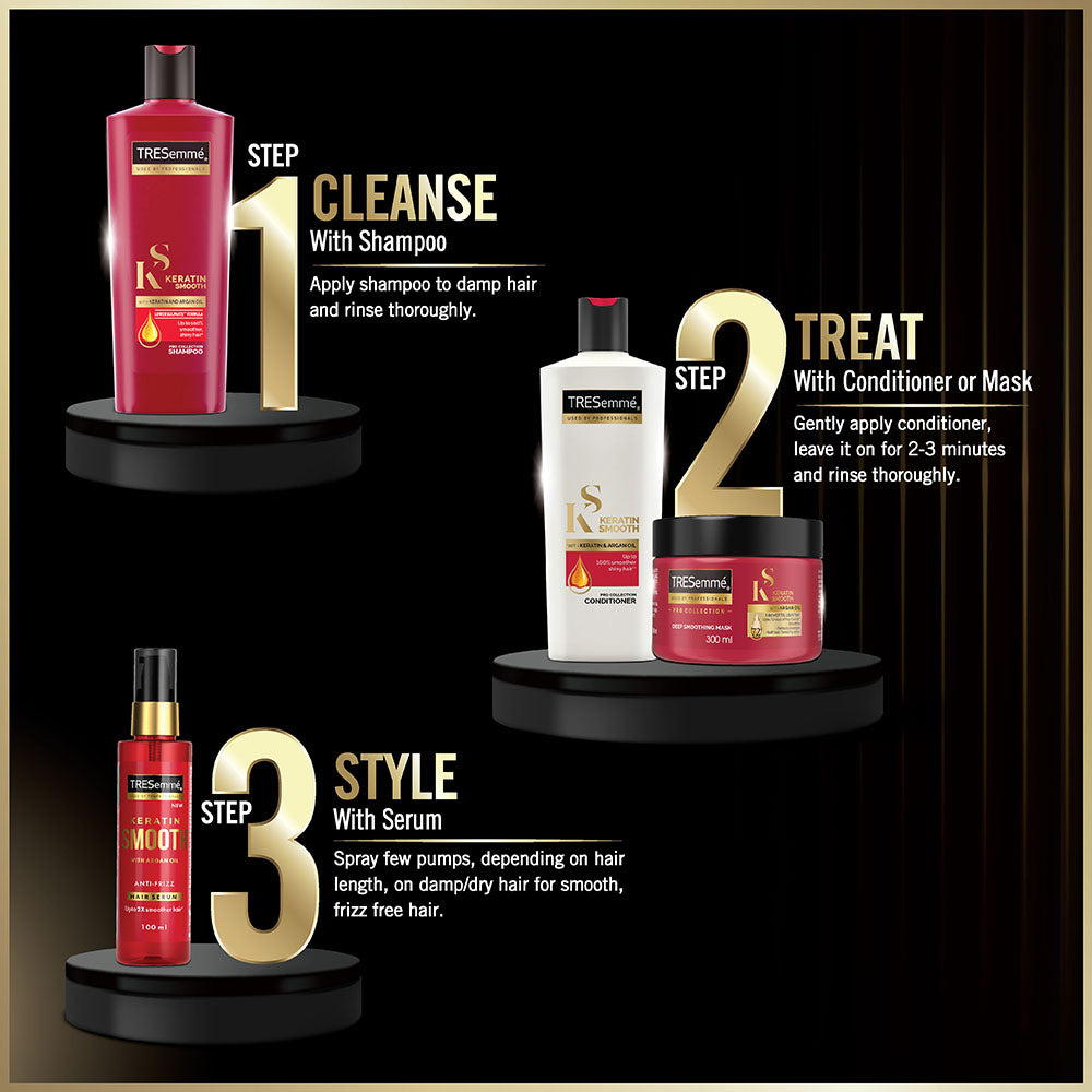 Amazon.com: TRESemmé Pro Pure Sulfate Free Shampoo, Conditioner and Styler  For Light Moisture and Volume Light Moisture Sulfate Free, Paraben Free and  Dye-Free Formulas for Dry Hair 3 Count : Beauty &