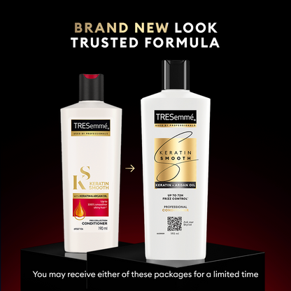 TRESemmé Keratin Smooth Shampoo 340ml + Conditioner 190 ml + Mask 300ml + Serum 100ml