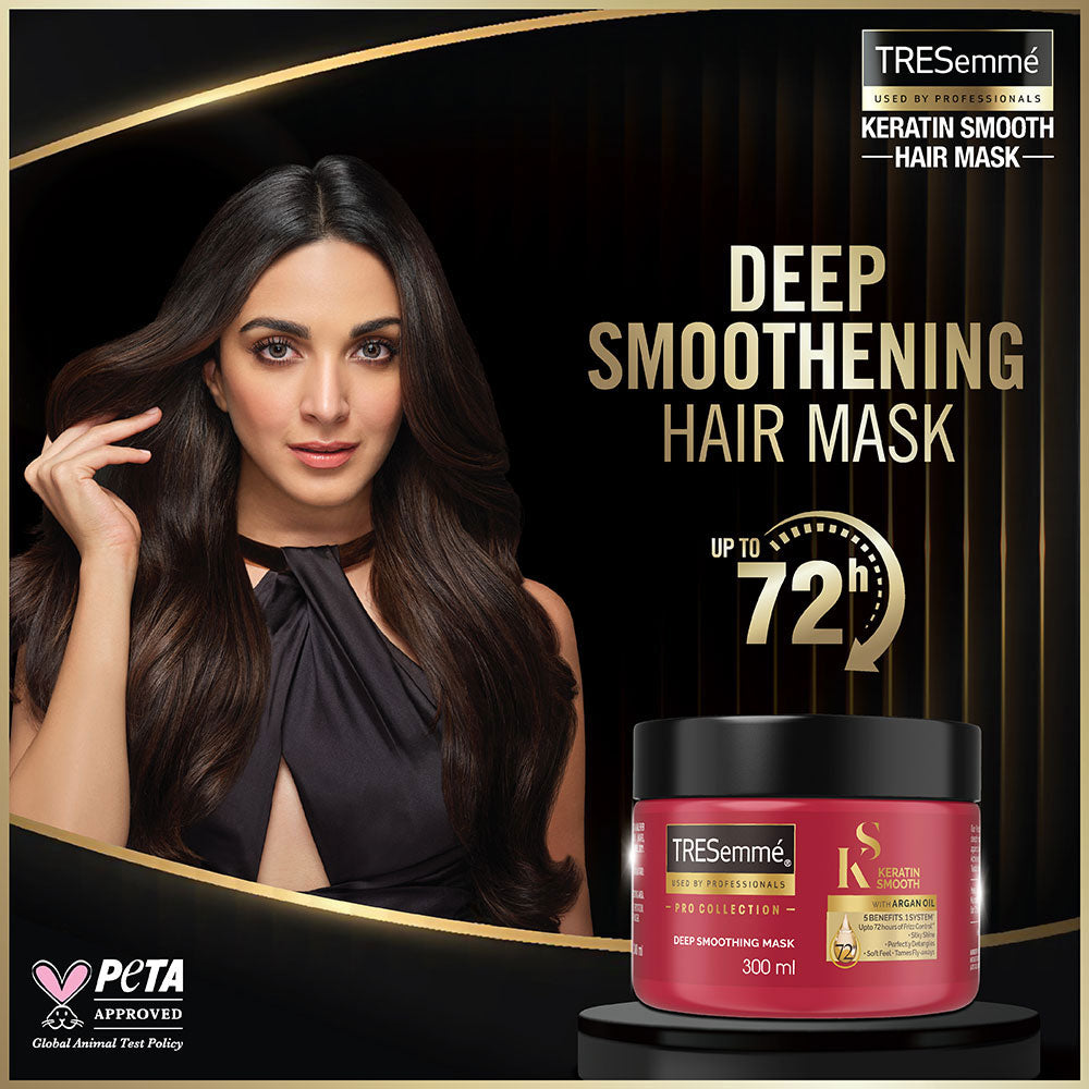 Tresemme keratin clearance smooth range